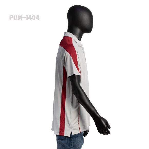 POLO, MEN'S POLO, MEN; S MESH-BLOCK WITH PIPING, EXTREAM PERFORMANCE - Picture 4 of 8